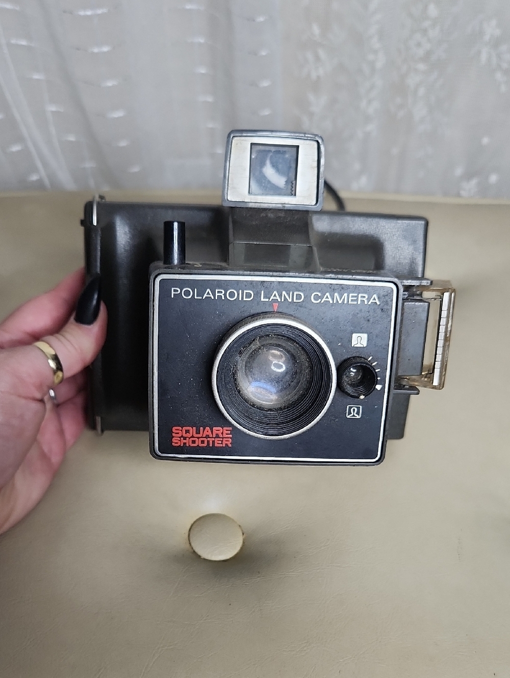 Vintage 70's Collectable  Polaroid Land Camera Square Shooter